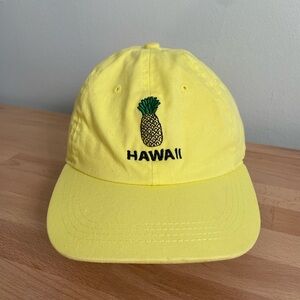 City Hunter USA Hawaii Pineapple Bright Yellow Dad Cap Baseball Hat Unisex